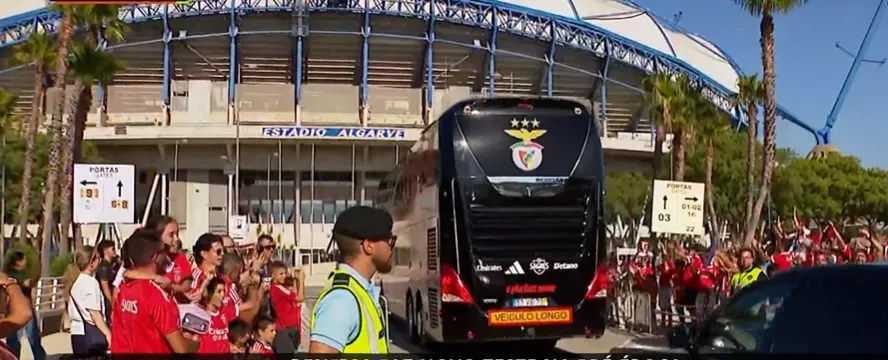 Veja o ambiente antes do Benfica x Villarreal